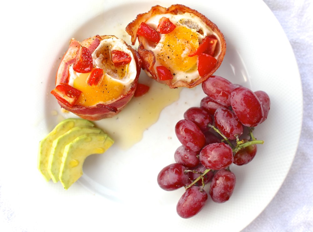 Whole30 Bacon Egg Cups 6