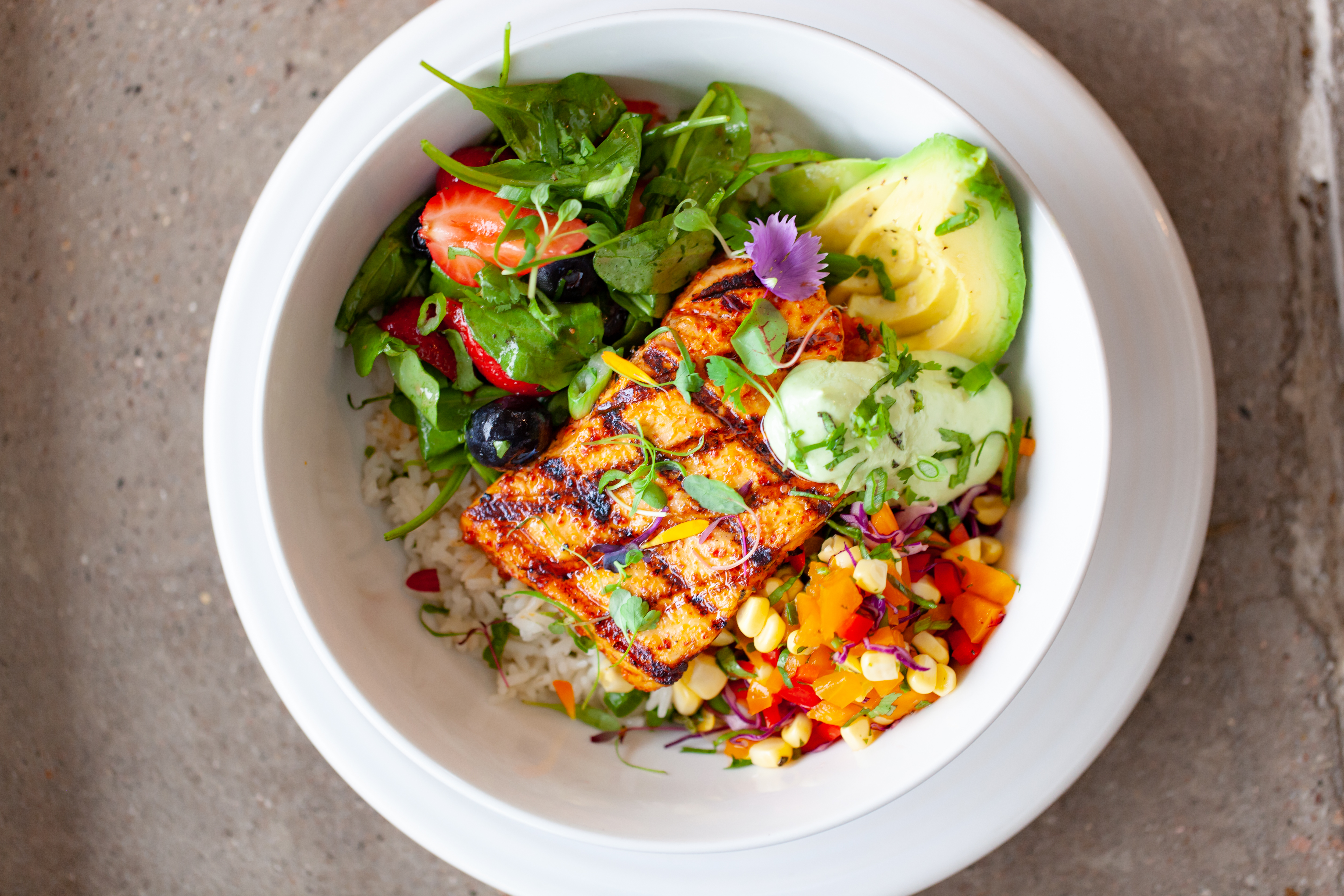 Salmon Rice Bowl